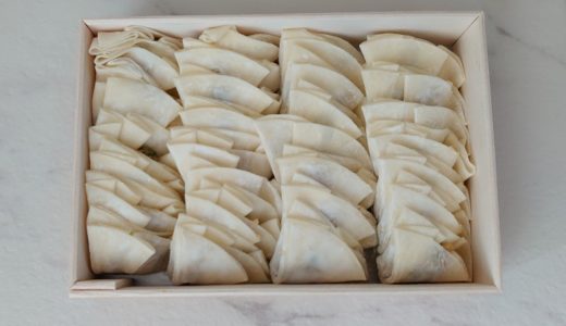 渋谷西武地下1階　今日は点天ぎょうざ