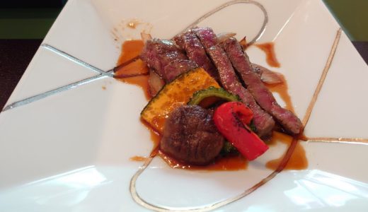 日本橋三越新館10階 なだ万 和牛ステーキ膳